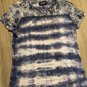 Chaps Blue Polo Short Sleeve T-Shirt